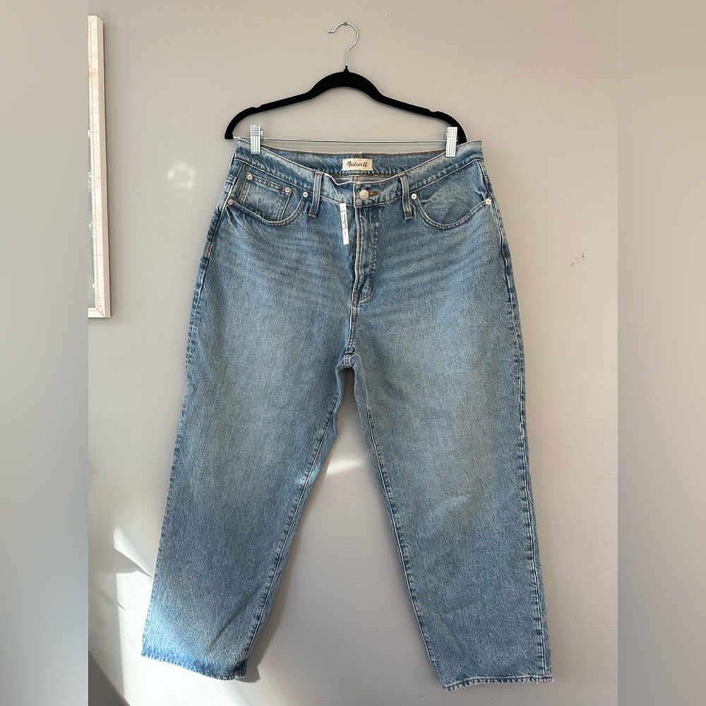 NWT Madewell The Perfect Vintage Straight Jean Size 32 Petite